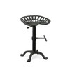 Carolina Classic Adjustable Tractor Seat Stool in Black