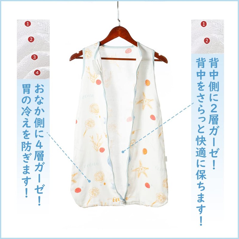 HOOMCOOM Summer Sleeper Set of 3 Baby Summer Nap Back