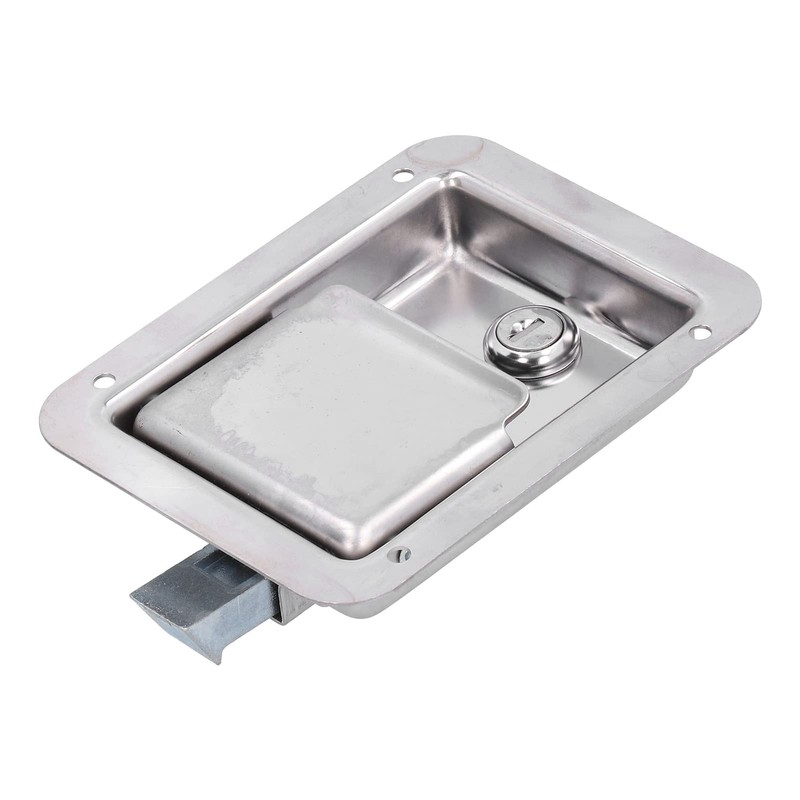 Flush Mount Paddle Door Latch 141mm/5.6inch - 304 Stainless Steel