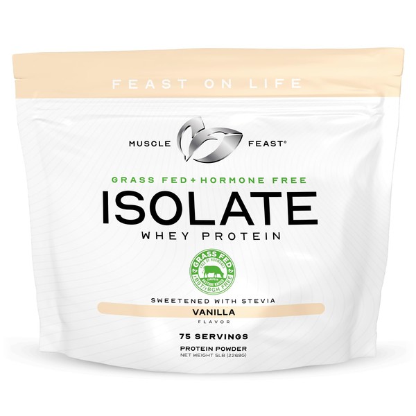 Muscle Feast Muscle Feast Grass-Fed Whey Protein Isolate, All Natural