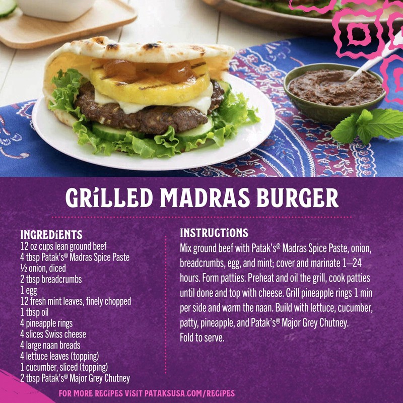 Patak’s Major Grey Chutney - Sweet & Mild Mango Chutney