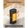 Faryuan Space Heaters for Indoor Use, 1500W Fast Heating Oscillating