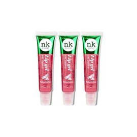 NK lip gloss gel 15ml Vitamin E, Shiny, Nourishes, Lip gel (Watermelon, Pack Of 3)