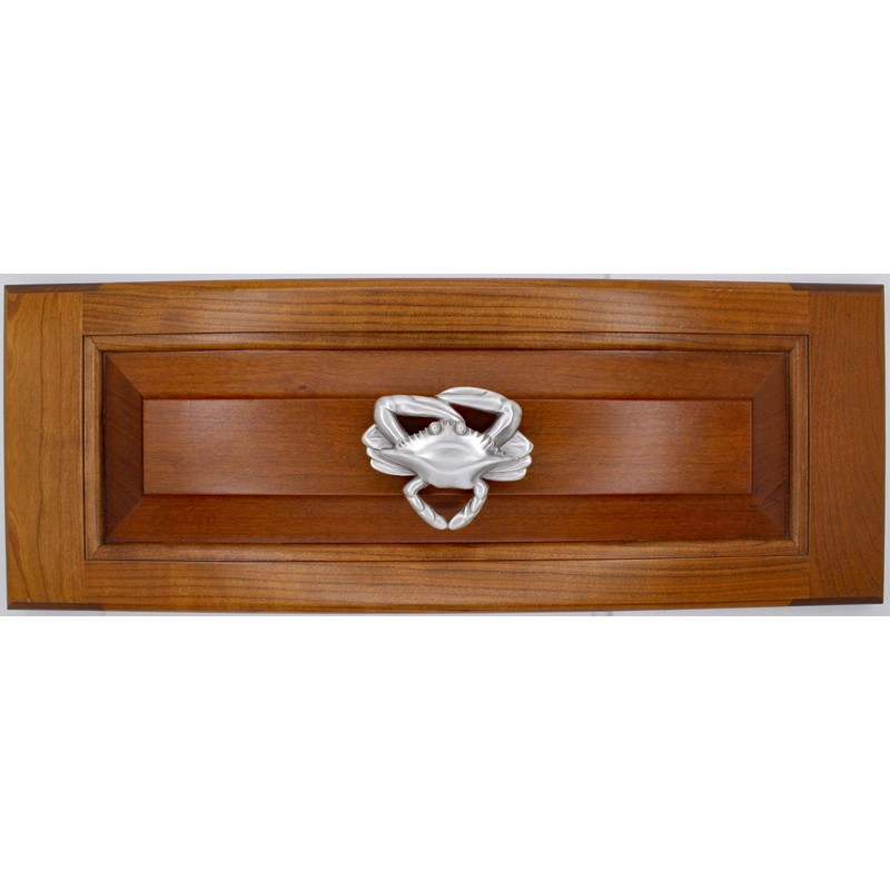 Costello Coastal Crab Cabinet Knob (Large), Pewter Collection Hardware