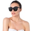 IGnaef 2024 Oversized Big Large Cat Eyes Sunglasses for Women