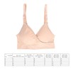 Nursing Bra Front Top Buckle Widened Flanks Four Row Buckle