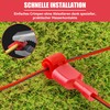 Pack of 10 Cable Connectors/Connection Clamps for Robotic Lawnmower Boundary