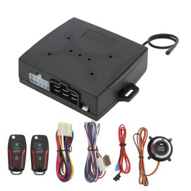 de Entrada sin Llave Universal para Coche, de Bloqueo Remoto de Arranque con un Botón, Antirrobo, 12V