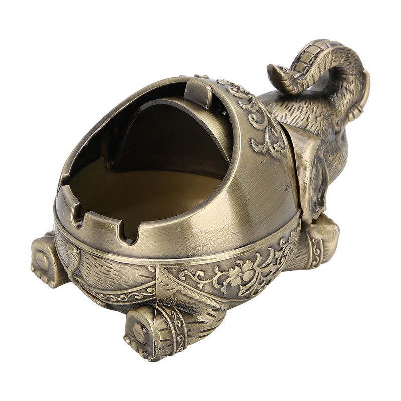 Metal Ashtray with Cover Male Gift Sealed Anti Fall Windproof