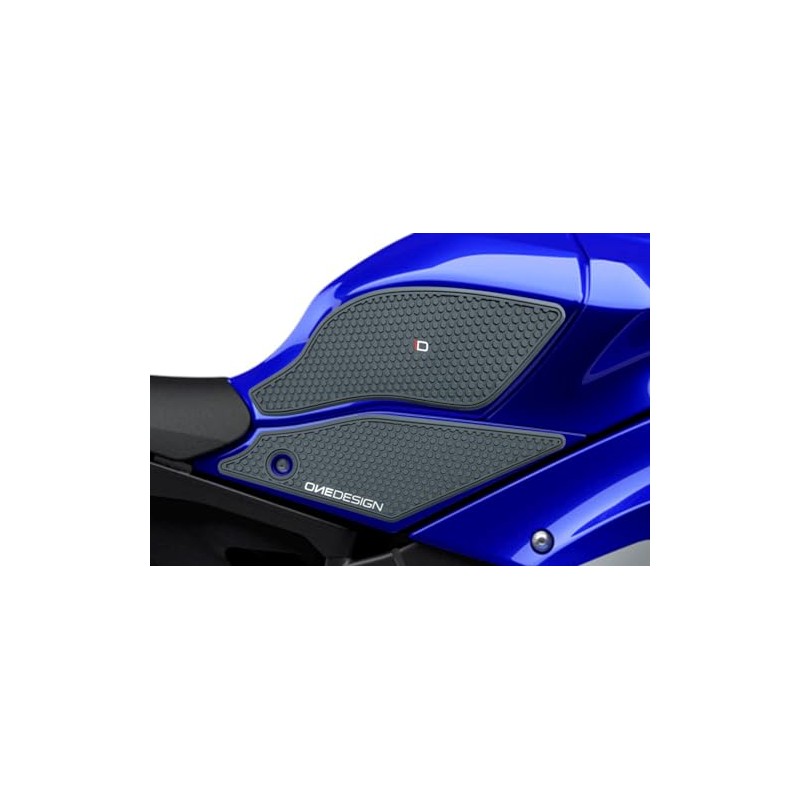 PRINT Tank Side Pad HDR Black YZF-R1 20-23 HDR-325