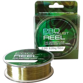 LAZER LINE Monofilament Fishing Line 150 m Diameter 0.310 mm Test 8.2 kg - Grass Green Line for Pike Zander Perch Trout Carp Rig - Monofilament Fishing Tendon - Nylon Thread Leader - Fishing Line -