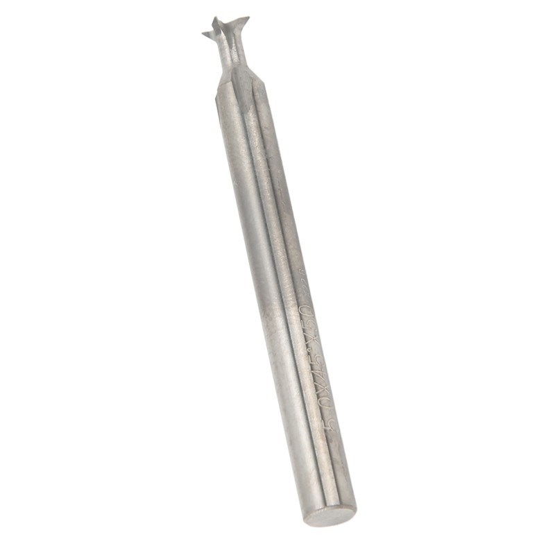 Dovetail End Mill Cutter High Hardness Alloy 5mm 4 Flutes