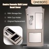 QNEBDFC Center Console Shifter Bezel Trim Lid Cover for Toyota