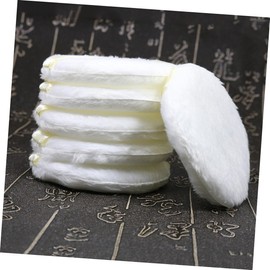 BIUDECO 10pcs Short Plush Makeup Sponge Puff Applicator for Foundation Concealer Blush Soft Fluffy Makeup Cosmetic Puff Expandable for Large Areas