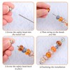 Sibba 80 Pcs Beadable Keychain Making Kit, Metal Sliver Blank