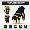 WORKMAXX Gardening Working Gloves Garden Thorn Proof Flexible Heavy Duty