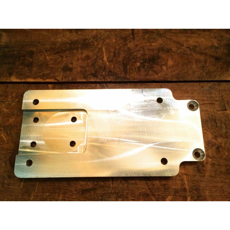 AMERICAN IRONHORSE SIDE MOUNT LICENSE PLATE MOUNT Billet Chopper Bobber