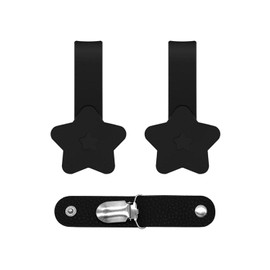 2 Pieces Star-Shaped Magnetic Hat Clips, 1 Piece Snap-On Hat Clip, Travel Hat Clip, Portable Hat Clip, Magnetic Backpack Clip, Multi-Purpose Clip, Backpack Accessories