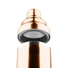 Final Touch Double Wall Copper Plated Stainless Steel Cocktail Shaker