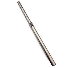 OVENTE Replacement Vacuum Cleaner Telescopic Wand for ST2000/ST2010 with Up to 8.5ft Adjustable Length, Lightweight Stainless Steel Tube Pipe Attachment, Quick Lock/Unlock Mechanism, Silver ACPST2090