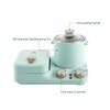 JAYGOVAN 3-In-1 Electric Sandwich Maker with Non-Stick Plates,Indicator Lights and