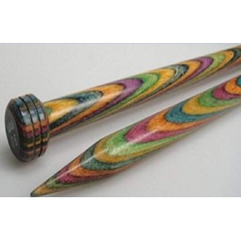 KnitPro Symfonie Wooden Straight Needle 25 cm Long, 5,50mm (20206)