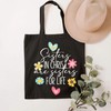 SAUIVD Sister in Christ are Sister for Lifes Tote Bag