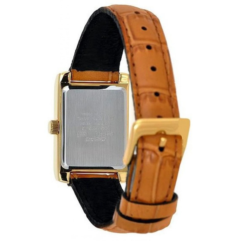 Casio Women's Analogue Quartz Watch with Leather Strap LTP-1234PGL-7A