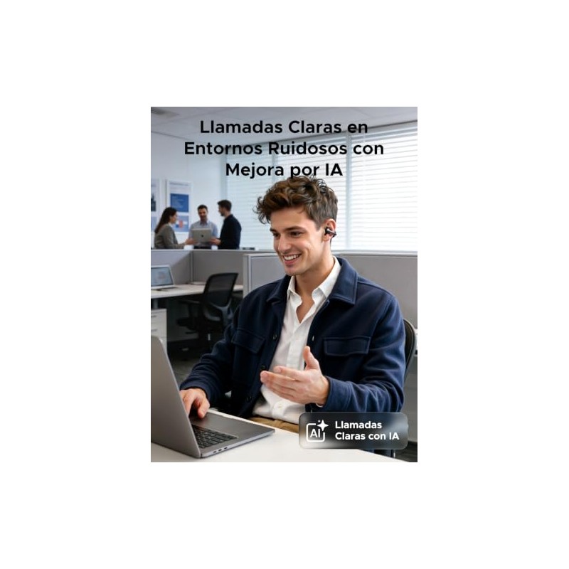 UGREEN ClipBuds 2 Audífonos Inalámbricos de Oído Abierto 48H DNN