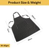 EZONEDEAL Bib Apron, Unisex Aprons Adjustable Waterdrop Resistant With 2