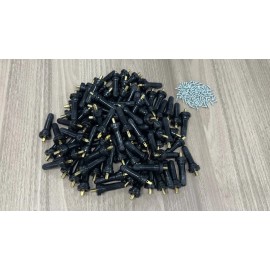 Azpartspro 100pcs TPMS Tire Pressure Sensor Valve Stem Kit For Pontiac Saturn Subaru Suzuki