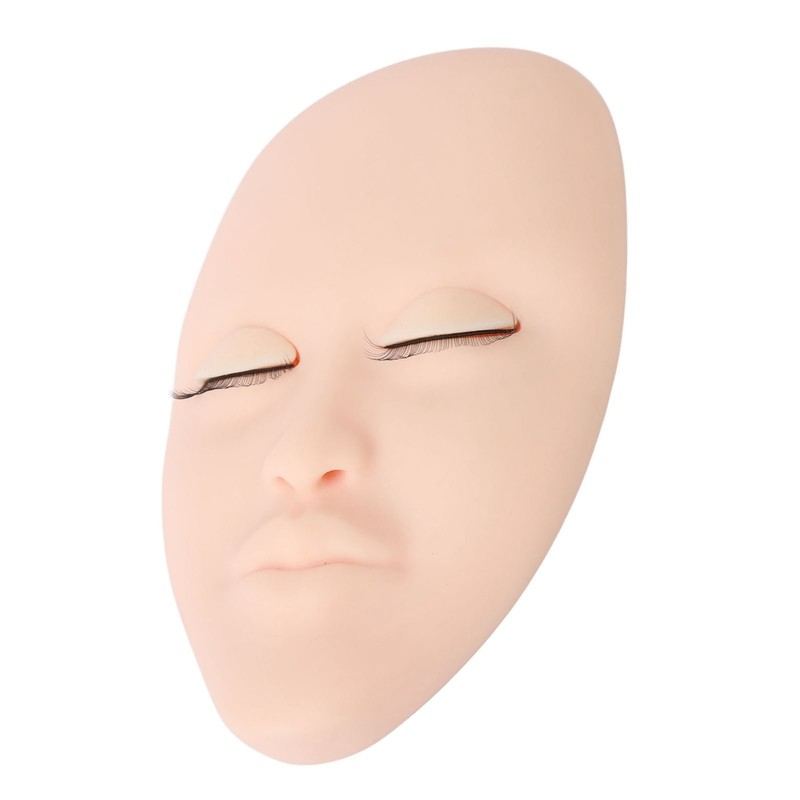 Lash Mannequin Head Eyelash Extension Practice Doll Head with 3