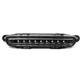 DNA MOTORING 3BL-CHA06-LED-BK Black Housing LED High Mount 3rd Third Brake Light [Compatible with 06-10 Dodge Charger]