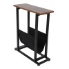 Segawe Small Side Table for Small Spaces Narrow End Table