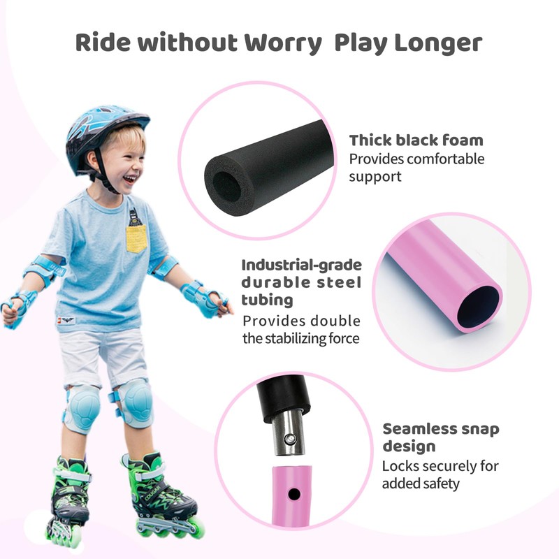 Roller Skate Trainer for Kids - Folding Adjustable Height (27"-33")