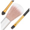 ORFOFE Double-ended Makeup Brush Highlighter Eye Shadow Easy to Clean
