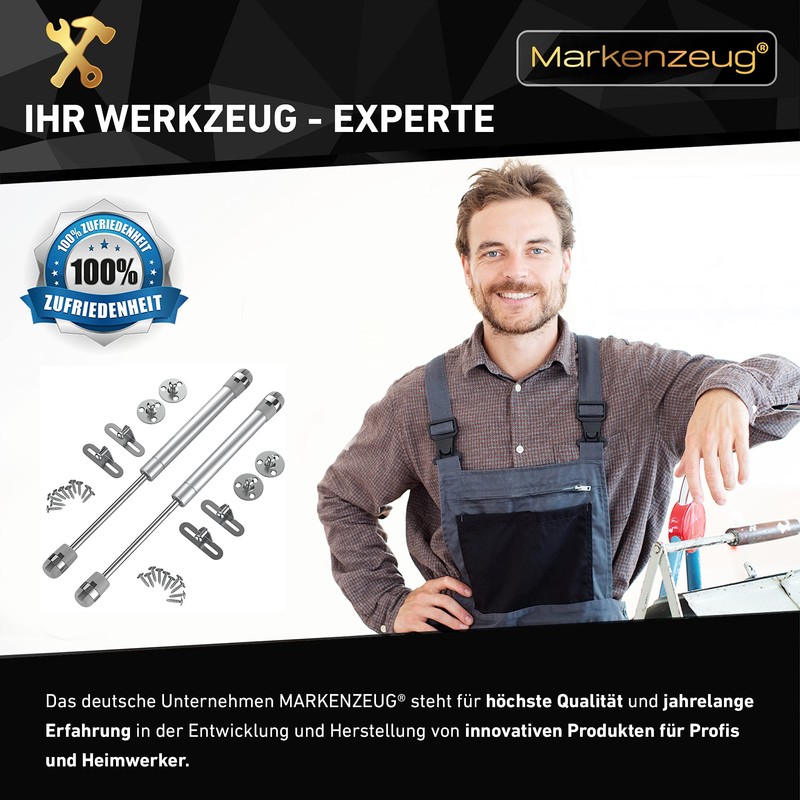 MARKENZEUG Gasdruckfeder - 150N (2 Stk)