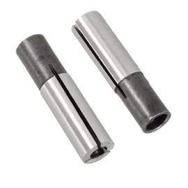 Saipor 8pcs 1/4" to 1/8" Precision Engraving Bit CNC Router Tool Adapter Convert for Engraving Machine ER Collet