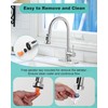 Pull Down Faucet Head Replacement: 3-Function Kitchen Faucet Sprayer Head
