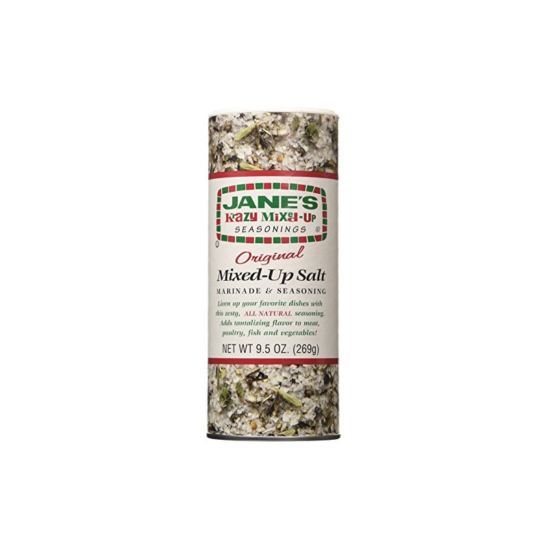 2 Pack of 2, Jane's Krazy Mixed-Up Original Salt Blend,