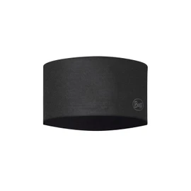 Buff Unisex Adult Solid Night Blue CoolNet UV Wide Headband, Black, One Size