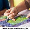 LNQ LUNIQI Long Darning Needles with Large Eye, 20 Sticks