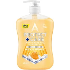 ASA® Anti Bacterial Protect & Care Handwash Soap | Kind to Skin | pH Balanced | Soothing Moisturiser with Vitamin E | 650ml | Milk & Honey