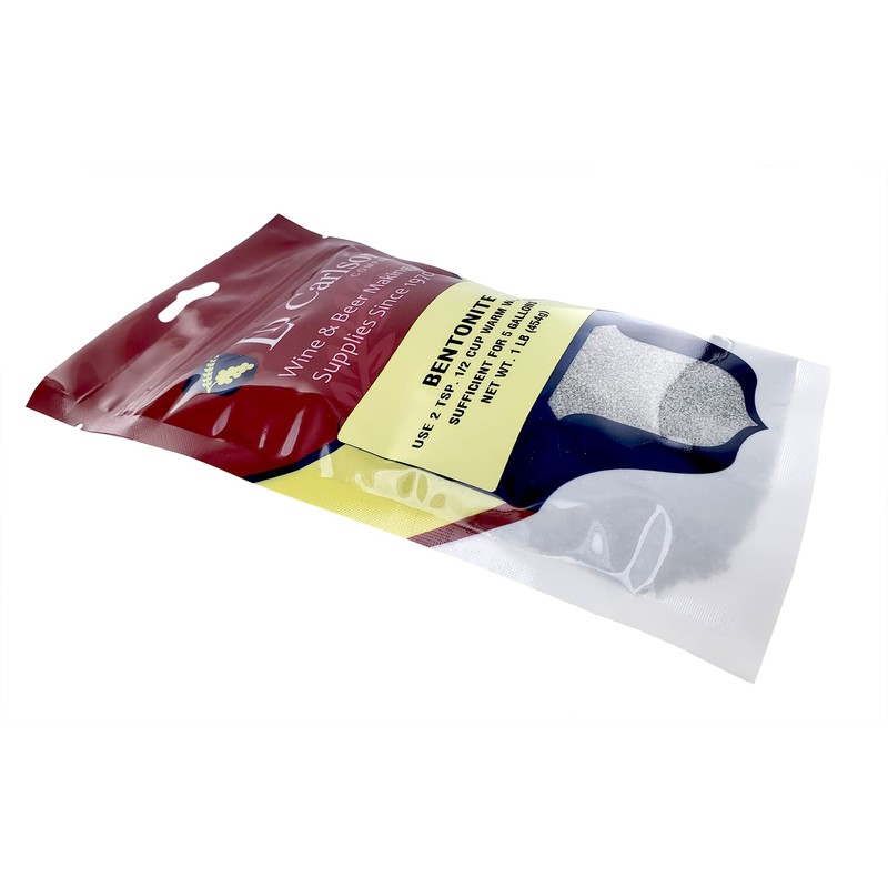 Vinyl Designz 1LB Bentonite for Wine Making and More