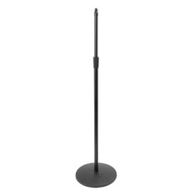 On-Stage MS9212 Heavy-Duty Low Profile Microphone Stand with 12" Base, Black