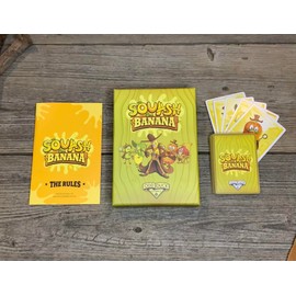 Odd Duck Games Squash Banana Card Game, A New Spin on Slapjack with Even Faster Rounds, Perfect for Kids 5 and Up, Easy to Learn, Fun to Play!