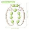 Yoedge Anti-Cellulite Roller Beine 9-Rollen mit verstellbarer Breite–Professioneller Lymphdrainage Massageroller