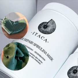 Ithaca Intense Repair Spirulana Modeling Mask 900ml + pack tool + sample 💚 Special discount on tools 💚 / 이타카 인텐스 리페어 스피루라나 모델링 마스크900ml +팩도구+샘플 💚공구 특가 할인💚