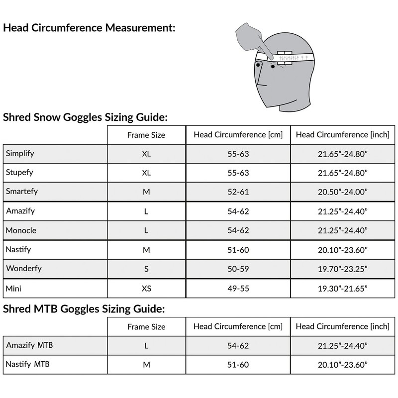 Shred Amazify MTB Shrastaco - Clear - MTB Goggles