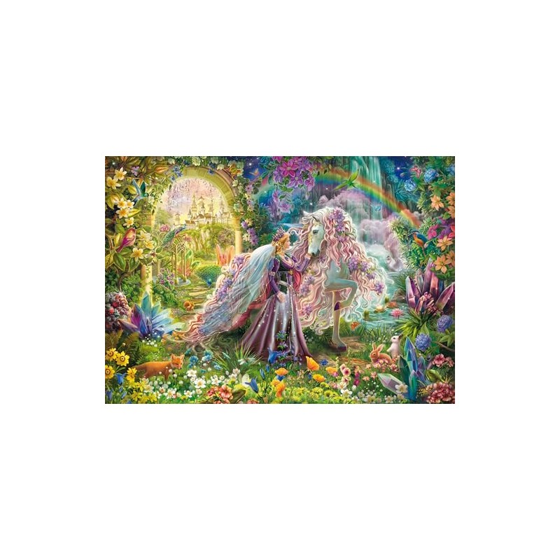 Schmidt Spiele 59718 Dream Journey with Unicorn 500 Pieces Puzzle